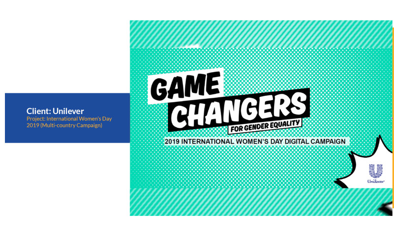 Digital Street - Game Changers - Women's Day Campaign