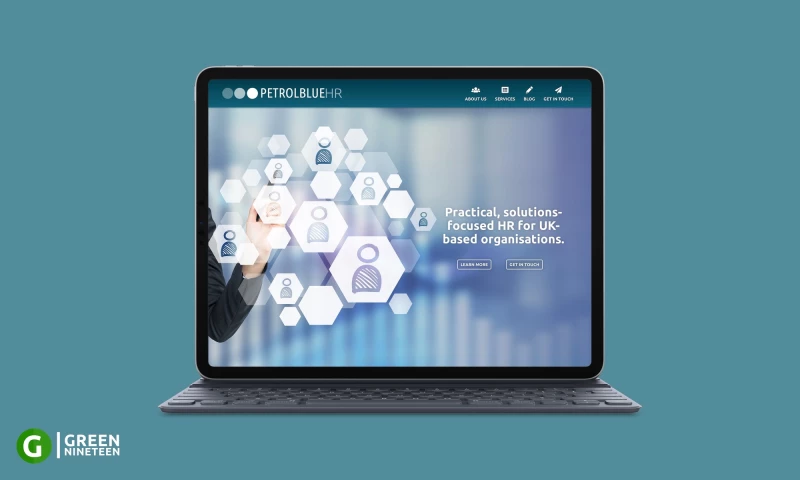 Green Nineteen - Website design for an HR company