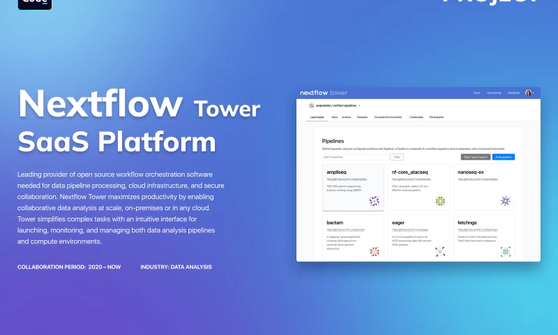 InterCode - NextFlow tower SaaS platform