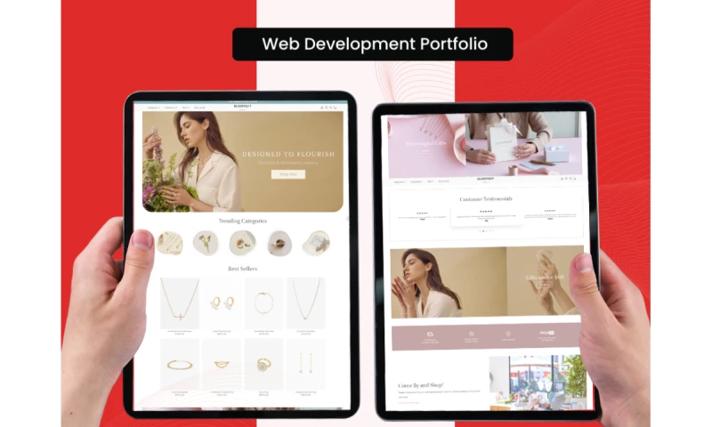 EvenDigit - Bearfruit Jewelry Shopify Website Redesign