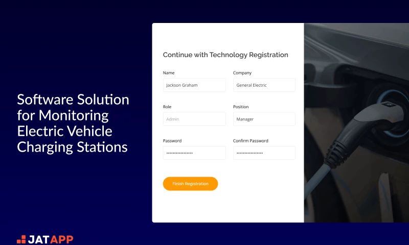 JatApp - Software Solution for Monitoring Electric Vehicle Charging Stations