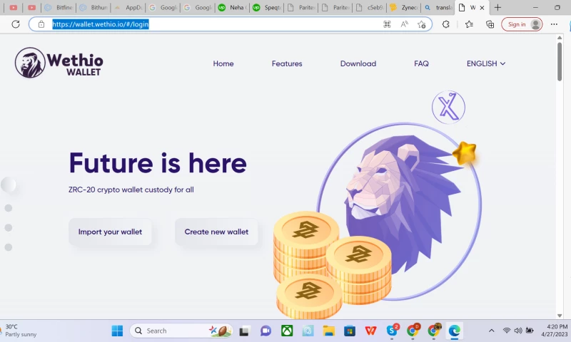 Speqto Technologies - Wethio Wallet | Crypto wallet