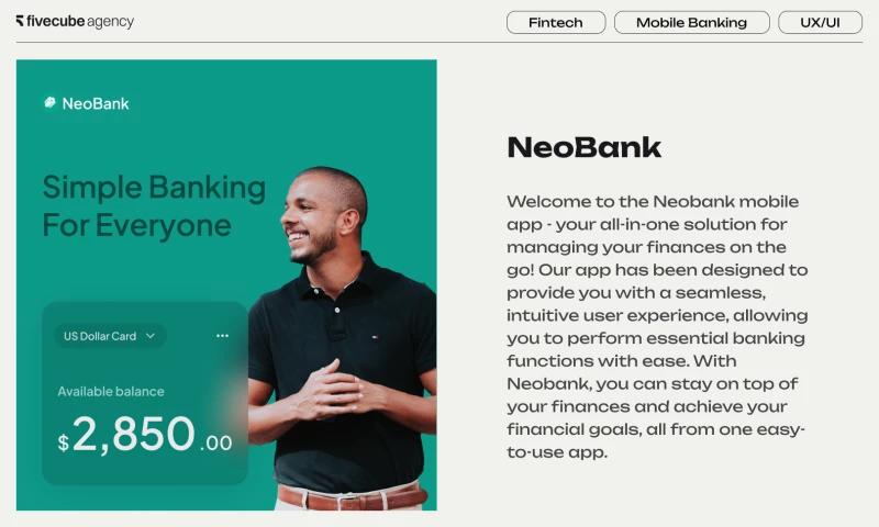 Fivecube - Neobank