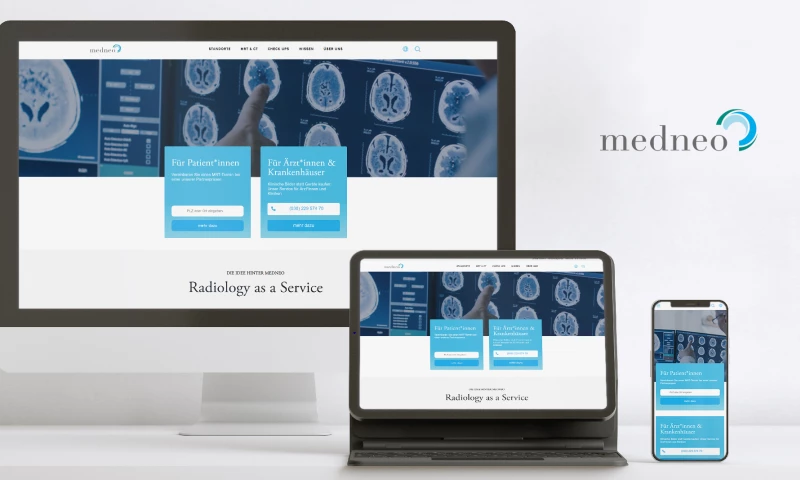 Web Activ - Medneo website remake - wordpress + elementor