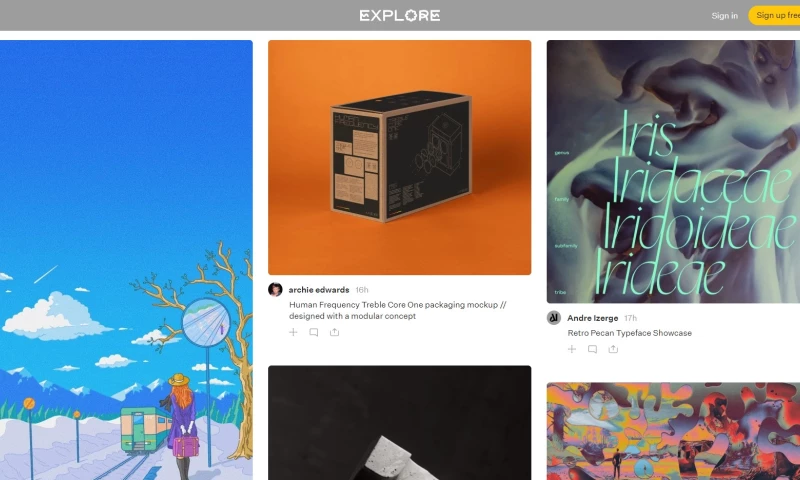 Explore - Platform for Creators