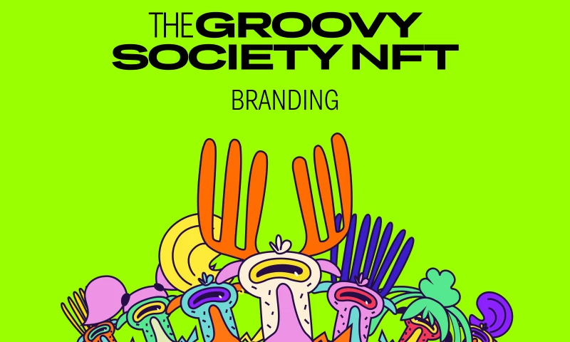 Qream - The Groovy Society - Branding for NFT Collection