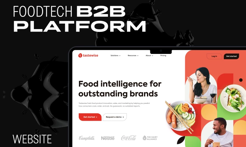 Qream - Tastewise - Website Design + Development