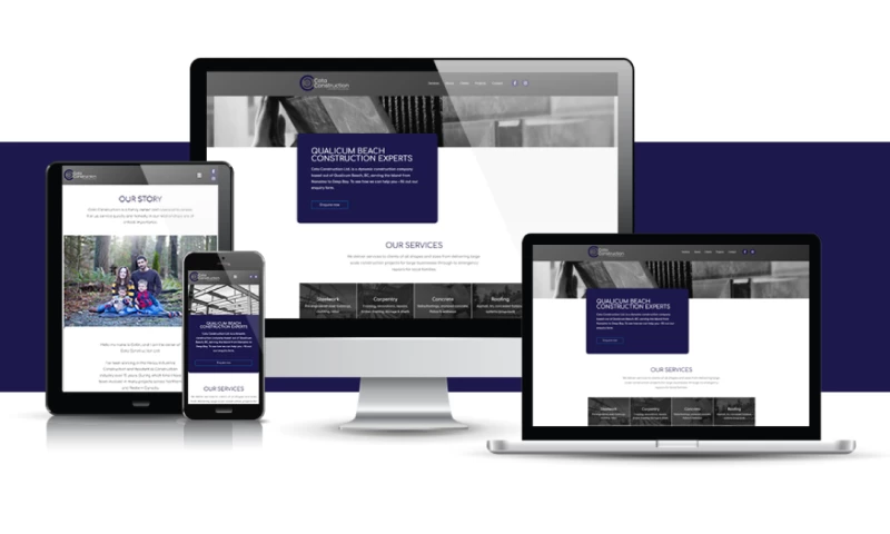 Company brand and website for Cota Construction