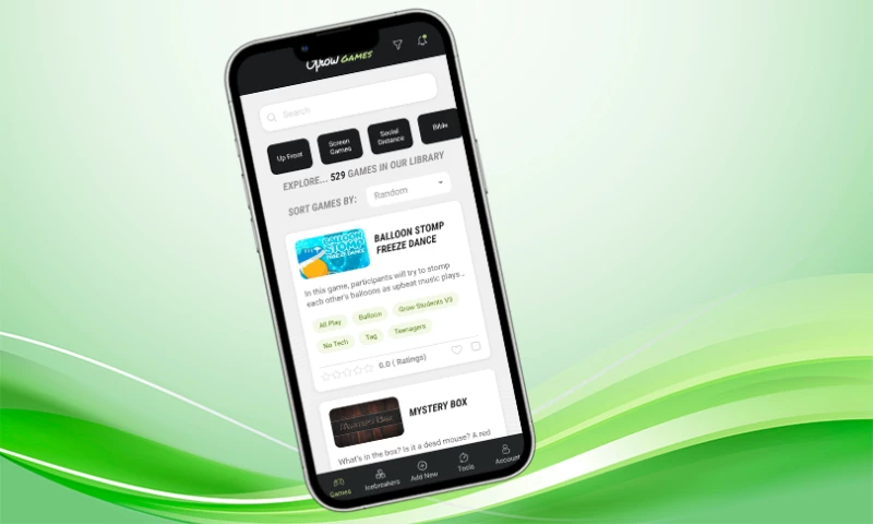 Grow Games & Icebreakers