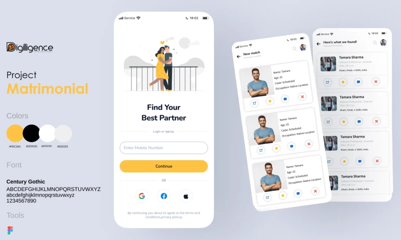 Digilligence - Matriomonial
