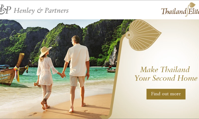 Online Advertisement for Thai Elite Residency