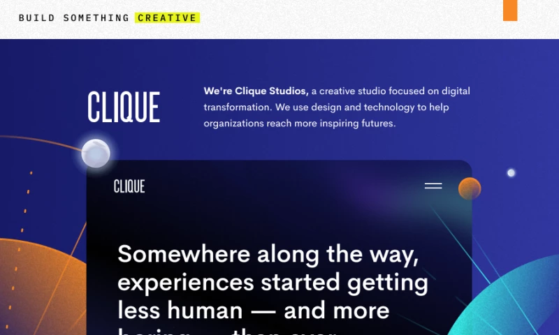 Clique Studios - Clique Studios Homepage
