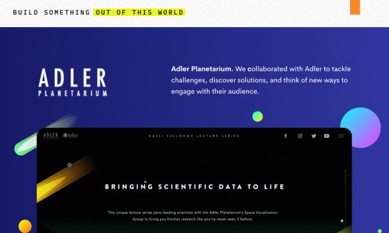Clique Studios - Adler Planetarium.