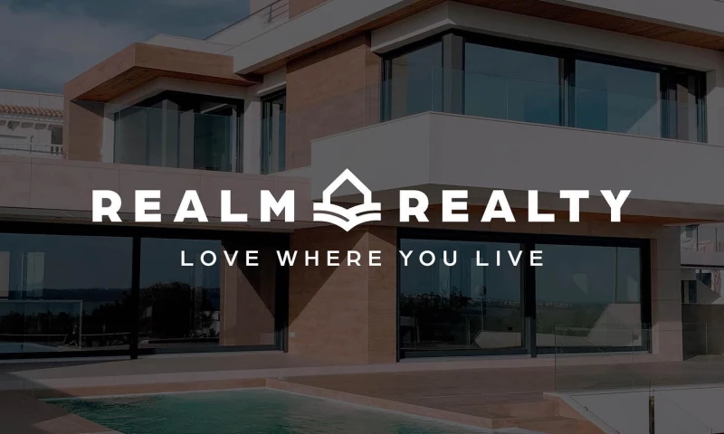 Real estate brand identity design