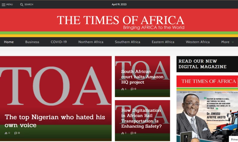 Intelligize Digital - The Times of Africa