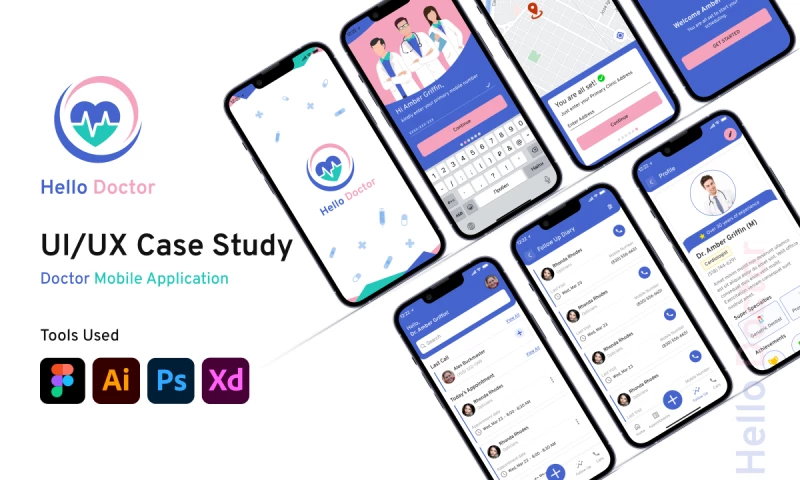 Inventcolabs Software - Doctor Mobile App Design