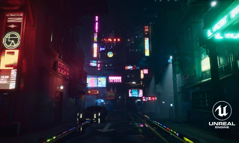 TATO STUDIO - Cyber city - Virtual Set