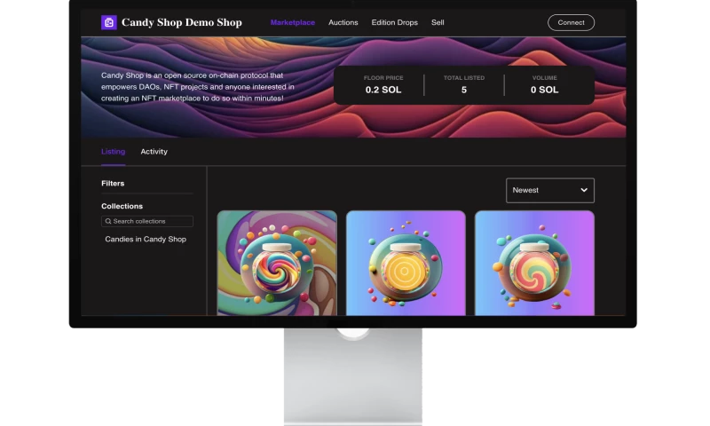 Candy Shop | NFT Marketplace