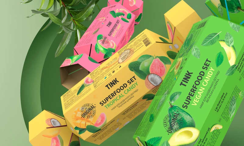 Anton Antishin - Gift packaging for cosmetics sets