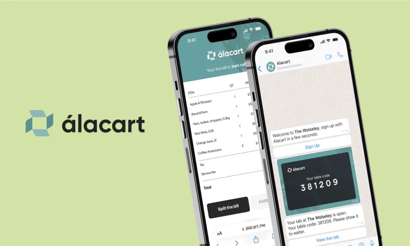 We have developed a new generation app that simplifies the payment process in restaurants and brings a new dining experience.