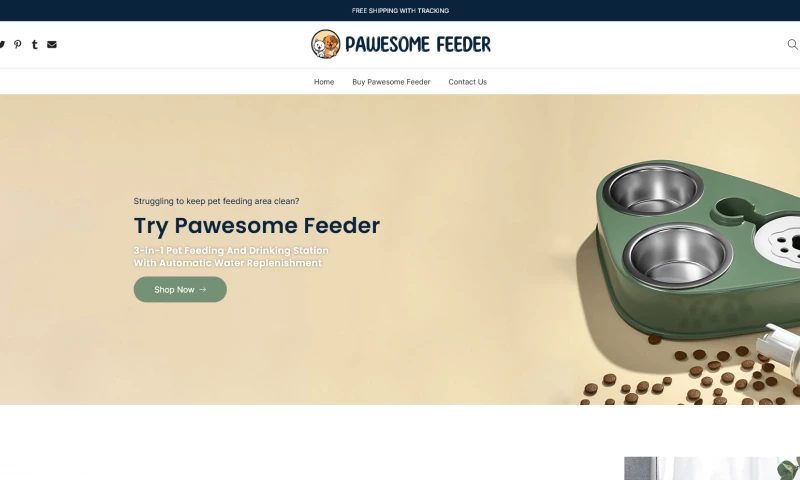 Turnkey Rocket - Pawesome Feeder