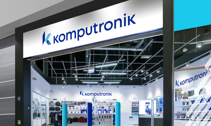 PND Futura - Komputronik - brand rebranding