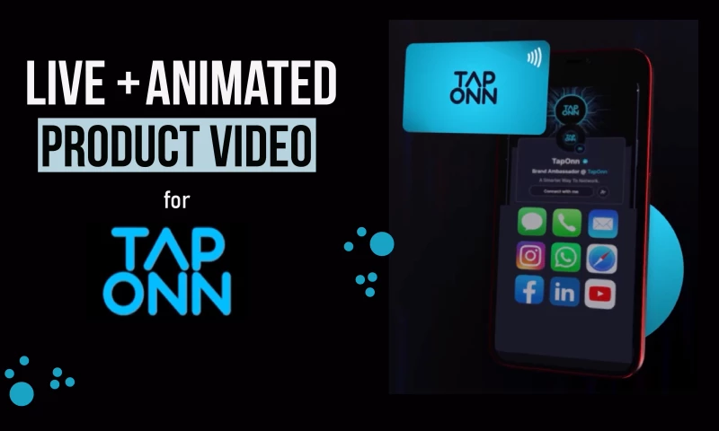 Motiongility - TapOnn | Live Animated Product Demo Explainer Video