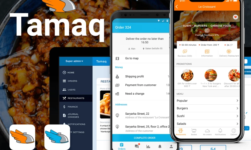 Woxapp - Tamaq: food delivery service