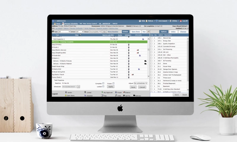 Enterprise Construction Scheduling Software for America’s Top Home Builder