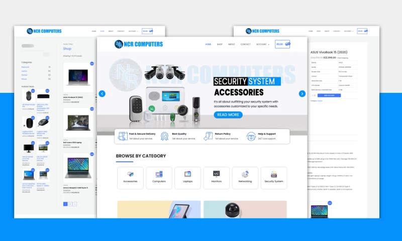 MNB Soft Solution Pvt Ltd. - NCR COMPUTERS Web Development