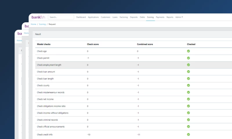 Exposit - Bankish: Credit Scoring System