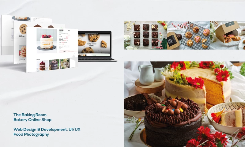 The Baking Room - eCommerce web design & development