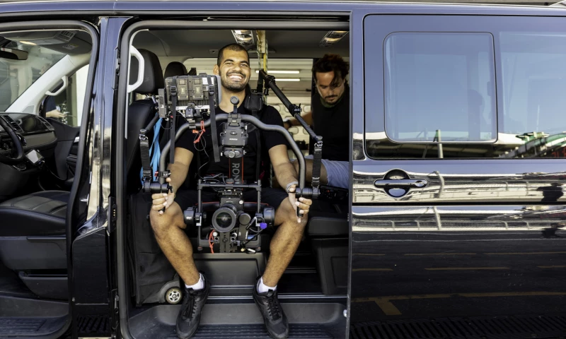 Camera Crew Germany - Aston Martin shoot Hockenheim