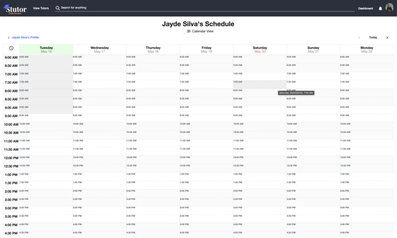 Sixth Summit Development - Stutor