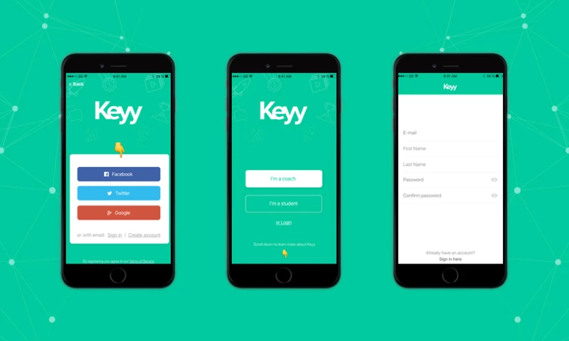 Keyy Mobile Application