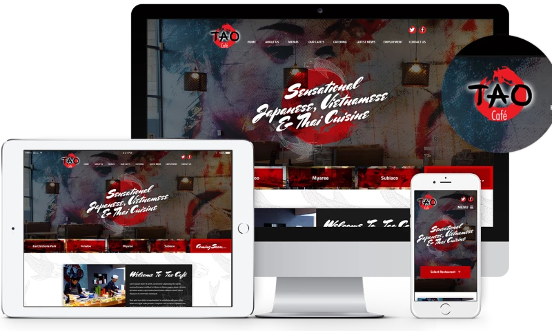 Web Wizards - Tao Cafe