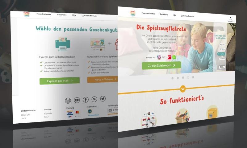 Spielzeugkiste - Magento Store Development