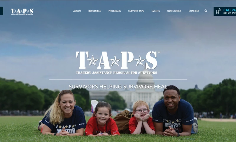Wakefly - Tragedy Assistance Program for Survivors (TAPS) Web Redesign, Information Architecture & CMS Implementation