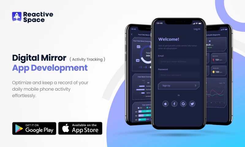 Reactive Space - Digital Mirror App Development