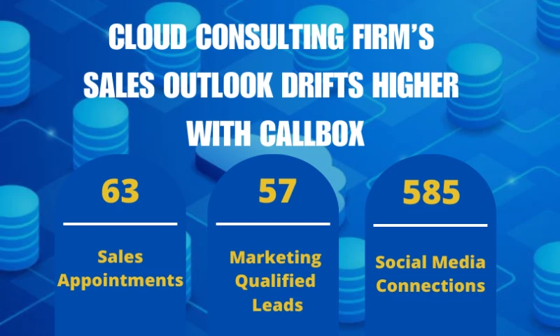 Cloud Consulting Firms Sales Outlook Drifts Higher with Callbox