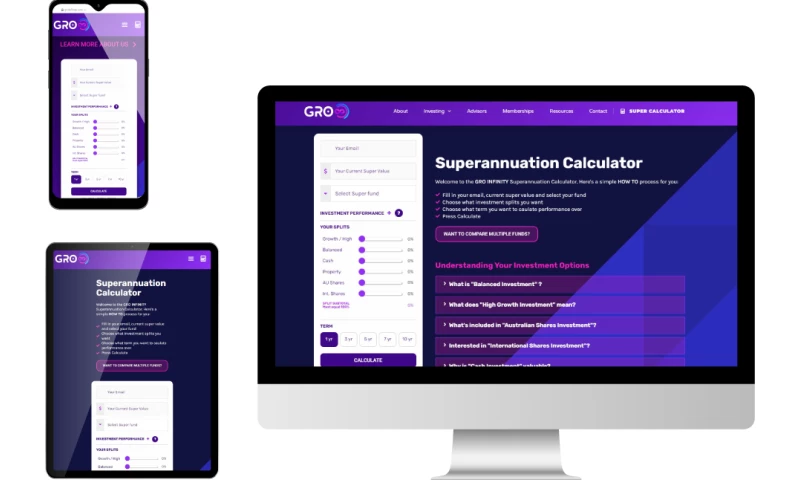 Start Up Launch for Gro Infinity a FinTech Company