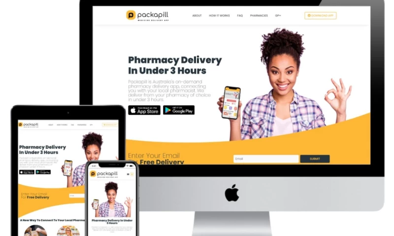 Built Wordpress Website for Packapill in 3 Days