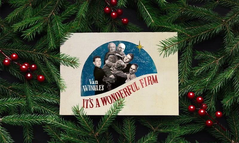 VAN WINKLE LAW FIRM ITS A WONDERFUL HOLIDAY CARD 2022