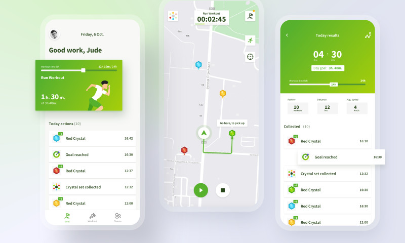 Leobit Design Studio - INTERACTIVE WALKING APP