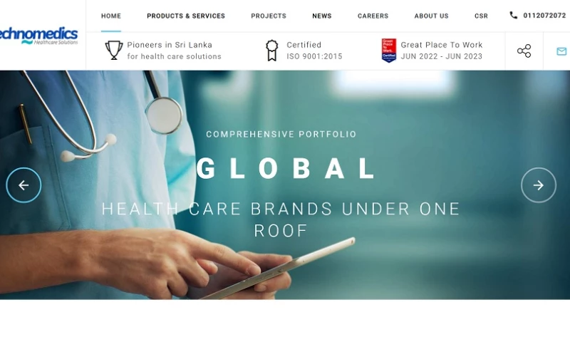 PragICTS - Corporate Website for TechnoMedics International