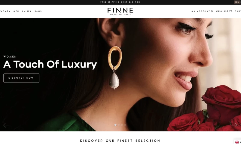 Creatif Agency - Jewelry Website - Ecommerce Website Creation