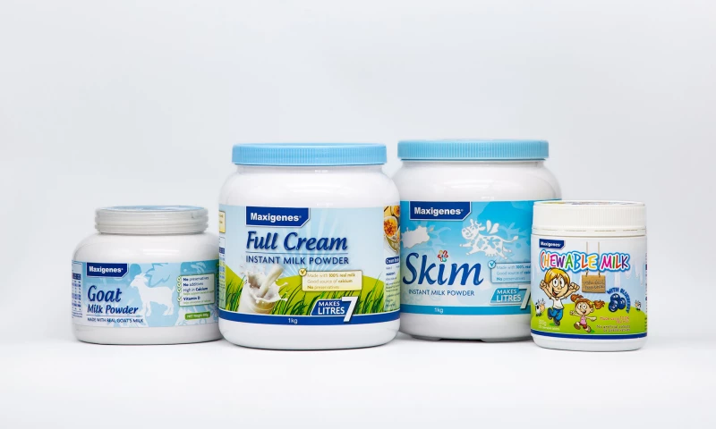 Milk powder packaging