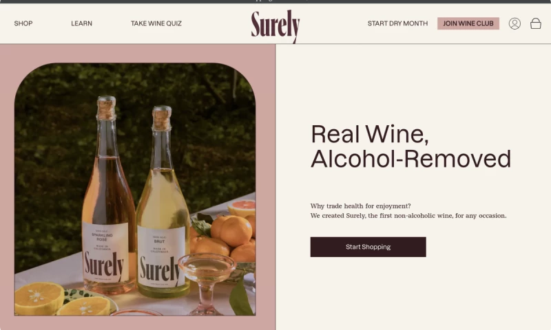 Pacific IQ - Surely Non-Alcoholic Wine