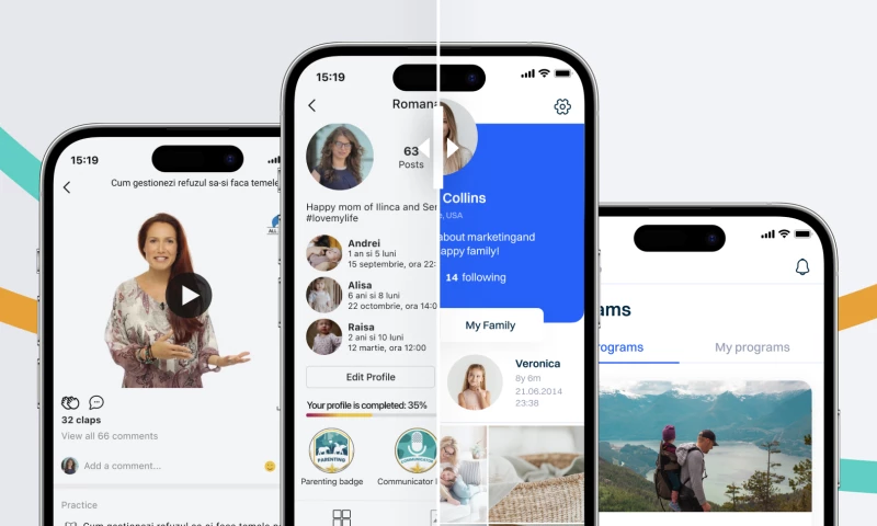 Parents App. Science with love for parents and children