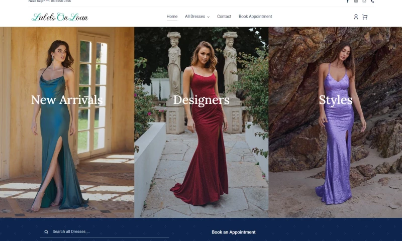 Temple Design - Website Design samples